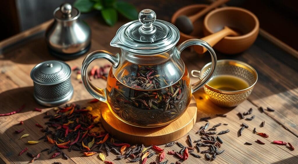 loose leaf tea brewing methods