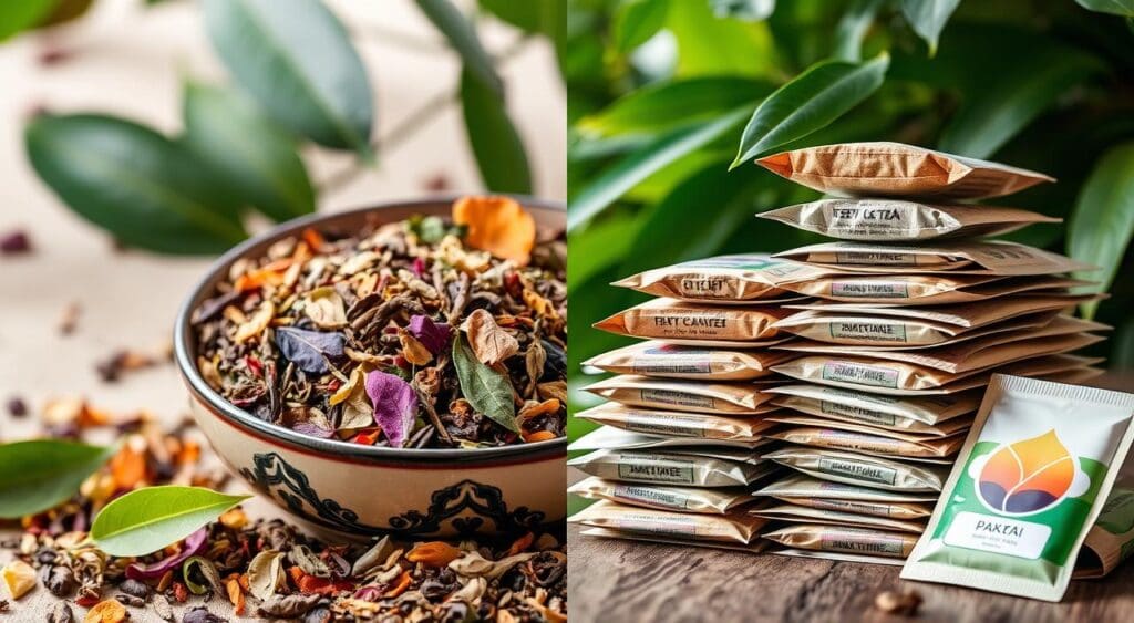 loose leaf tea vs tea bags comparison