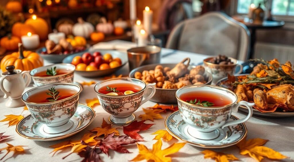 seasonal tea pairing