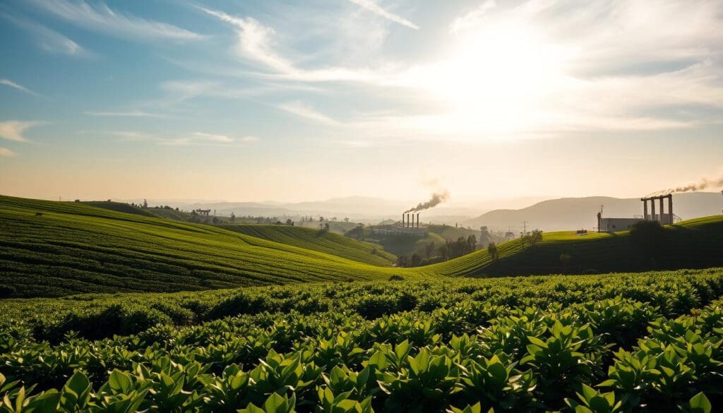 carbon footprint of tea farming